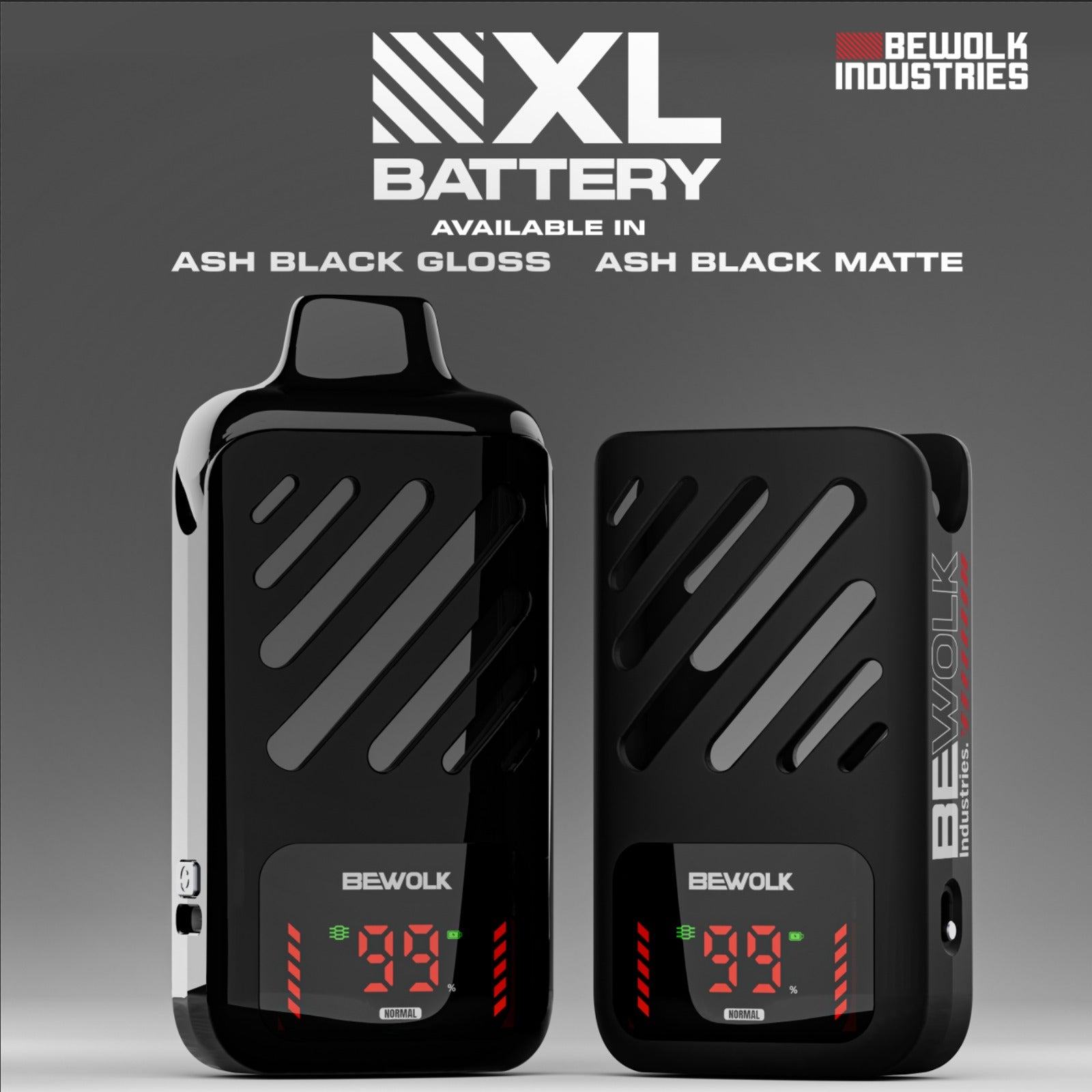 XL Bewolk battery