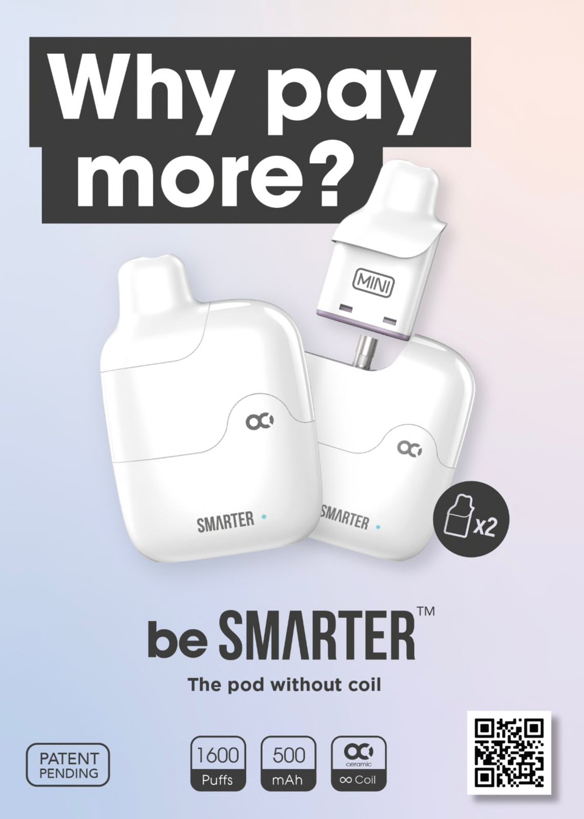 Smarter Mini Puff Pod Kit