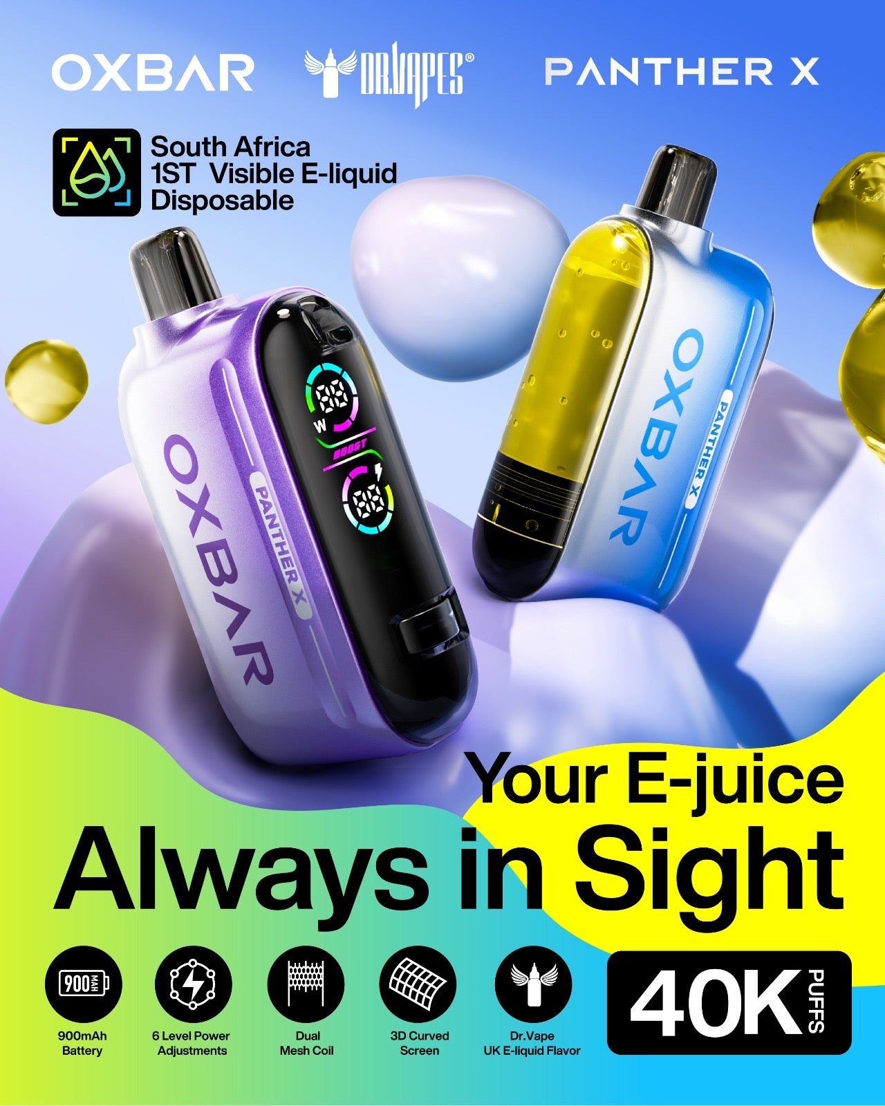 Oxbar X Drvapes Panther 40k