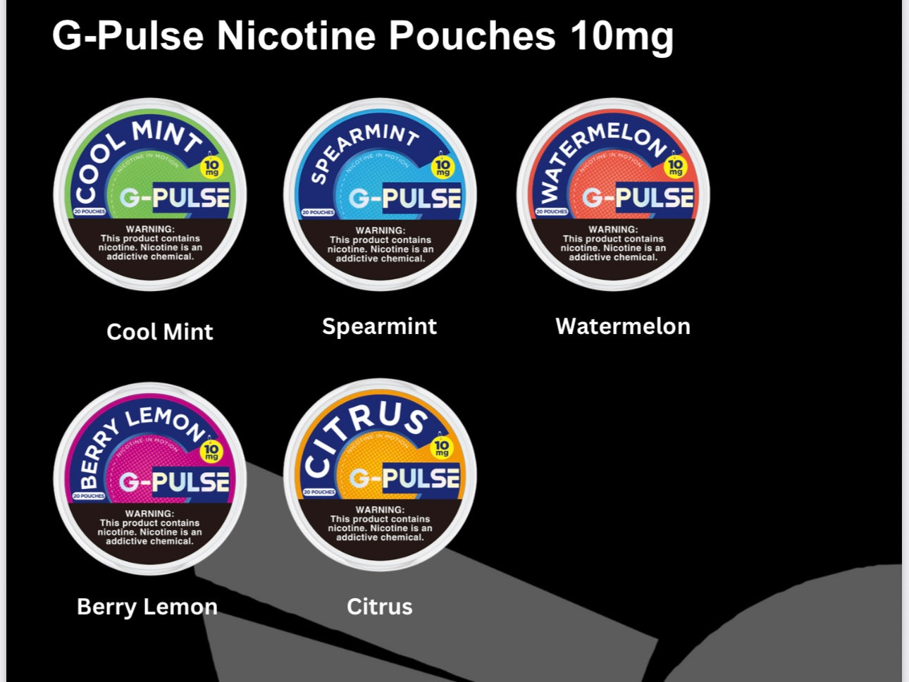 G-Pulse Nic pouches
