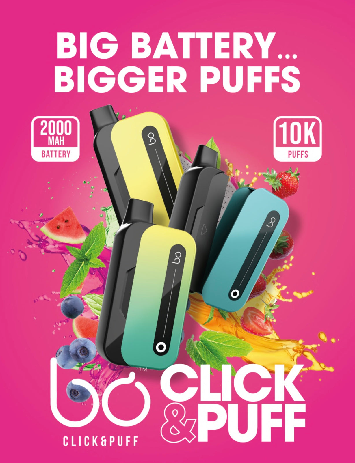 BO Click & Puff - Kit 10K